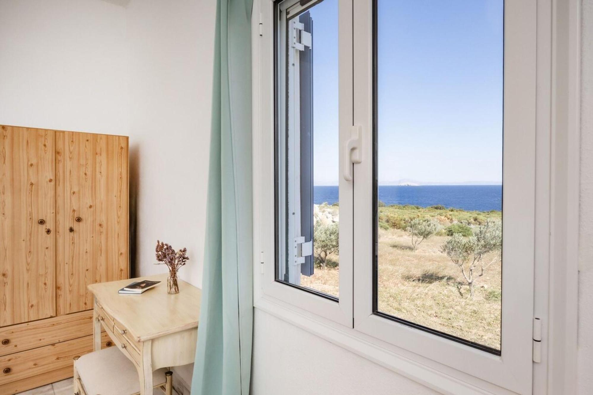 Marathitis Naxian Cottage House-Unique Aegean Sea View Kanaki Extérieur photo